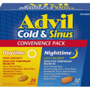 Advil Cold & Sinus Convenience Pack Day and Night 36 caplets