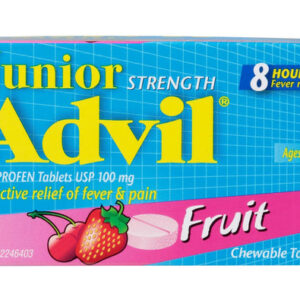 Advil Junior Strength Fruit Chewable Tablets