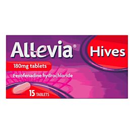 Allevia Hives 180mg - 15 Tablets