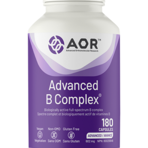AOR ADVANCED B COMPLEX 180vcaps