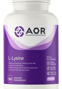 AOR L-LYSINE 500mg 150caps