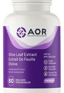 AOR OLIVE LEAF EXTRACT 400mg 60caps