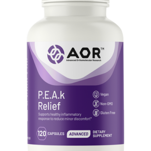 AOR P.E.A.K PAIN RELIEF 120caps