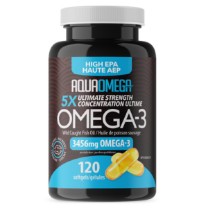 AQUAOMEGA OMEGA-3 5X ULTIMATE STRENGTH EPA 120sg