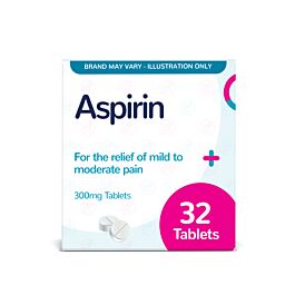 Aspirin 300mg - 32 Tablets