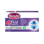 Benylin 4 Flu – 24 Tablets