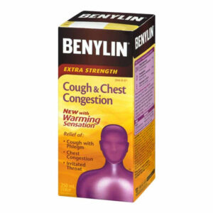 Benylin Cough & Chest Congestion Extra Strength with Warming Sensation 250mL
