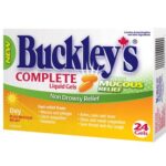Buckley's Complete Liquid Gels Daytime Plus Mucus Relief 24 Gels