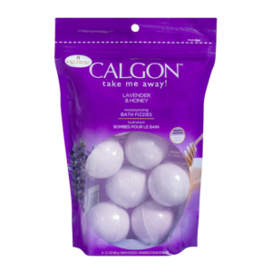 Calgon Lavender & Honey Bath Fizzies 8x60g