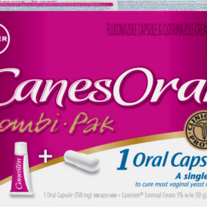 Canesten Oral Combi-Pack Oral Capsule + External Cream 1% 10g