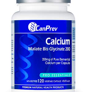 CANPREV CALCIUM MALATE BIS-GLYCINATE 200 120vcaps