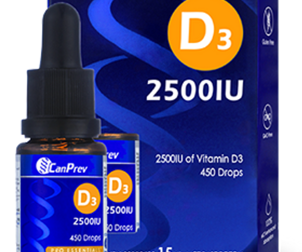 CANPREV D3 DROPS 2500IU (MCT BASE) 15ml