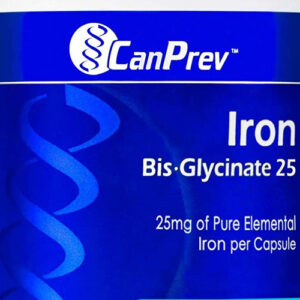 CANPREV IRON BIS-GLYCINATE 25 25mg 120caps