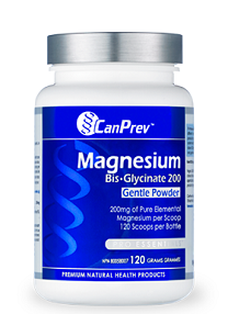 CANPREV MAGNESIUM BISGLYCINATE 200 GENTLE POWDER 120G