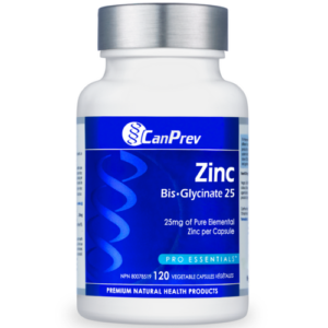 CANPREV ZINC BISGLYCINATE 25 25mg 120vcap