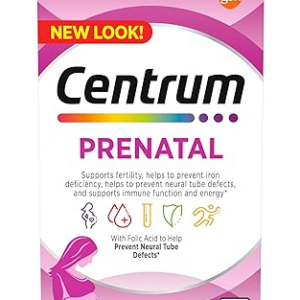 CENTRUM PRENATAL COMPLETE MULTIVITAMIN & MULTIMINERAL SUPPLEMENT 100 TABLETS