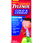 Children's Tylenol Cold & Cough Nighttime Soothing Apple 100mL