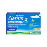 Claritin Allergy Rapid Dissolve Mint Flavour 10 Tablets