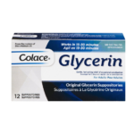 Colace Glycerin Suppositories 12 Suppositories