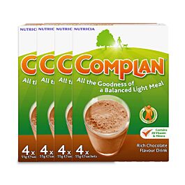 Complan Shake Chocolate Flavour Sachets - 16 x 57g