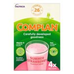 Complan Shake Strawberry Flavour Sachets - 4 x 57g