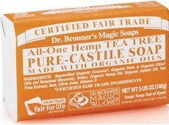 DR. BRONNERS TEA TREE SOAP BAR 140g