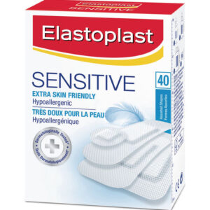 Elastoplast Sensitive Hypoallergenic Assorted Shapes 40