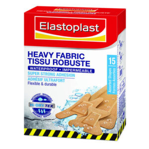 Elastoplast Waterproof Heavy Fabric Assorted Shapes 15