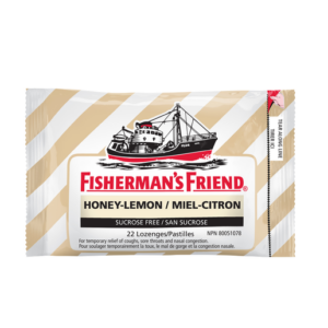 Fisherman's Friend Honey-Lemon Sucrose Free 22 Lozenges