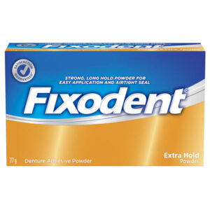 Fixodent Extra Hold Denture Adhesive Powder 77g