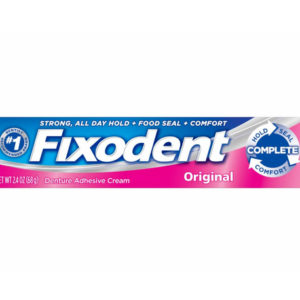 Fixodent Original Denture Adhesive Cream 68g