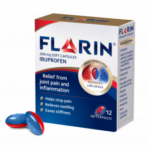 Flarin 200mg Ibuprofen - 12 Soft Capsules