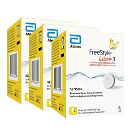 FreeStyle Libre 3 Sensor – Pack of 3