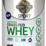 GARDEN OF LIFE SPORT CERTIFIED GRASS FED WHEY CHOCOLATE 672g