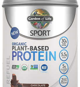GARDEN OF LIFE SPORT ORGANIC PLANT-BASED PROTEIN CHOCOLATE 840g
