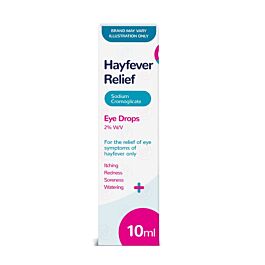 Hay Fever Relief Eye Drops 2% w/v - 10ml