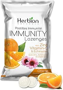 HERBION IMMUNITY LOZENGES ORANGE 25ct