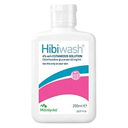 Hibiwash Antimicrobial Skin Cleanser - 250ml (Was Hibiscrub)