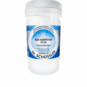 HOMEOCAN No 5 KALI MURIATICUM 6X 500tabs