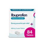 Ibuprofen 400mg - 84 Tablets