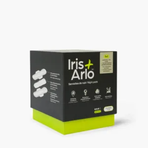 Iris + Arlo 100% Organic Cotton Night Pads 10 pads