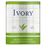 Ivory Aloe Scent Bar Soap 10 Bars