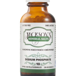 JACKSON'S NATURALS MINERAL SALTS #10 SODIUM PHOSPHATE 500pellets