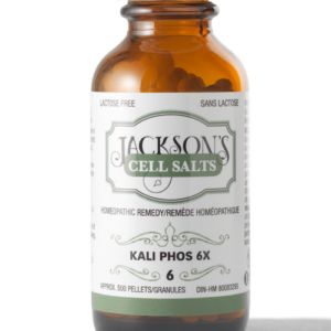 JACKSON'S NATURALS MINERAL SALTS #6 KAIL PHOS 6X 500pellets