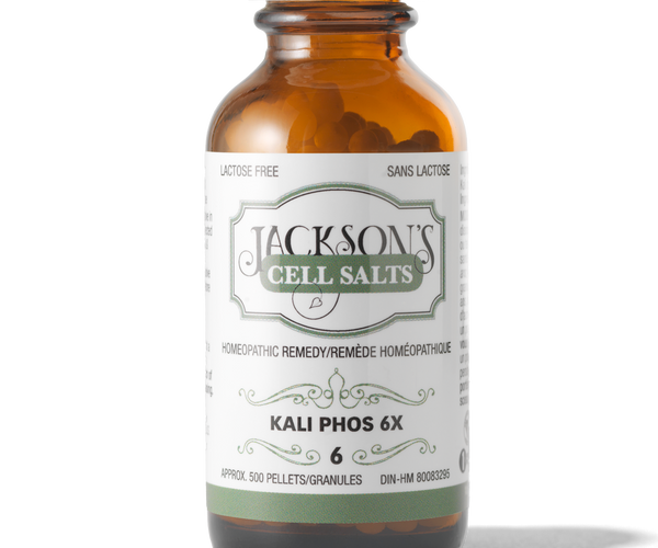 JACKSON'S NATURALS MINERAL SALTS #6 KAIL PHOS 6X 500pellets