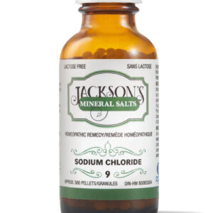JACKSON'S NATURALS MINERAL SALTS #9 SODIUM CHLORIDE 500pellets