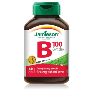 Jamieson Vitamin B100 Complex 60 Caplets