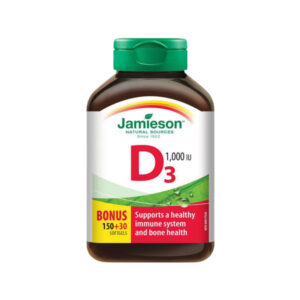 Jamieson Vitamin D 1000IU 150 + 30 Softgels