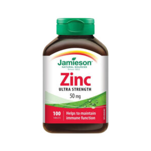 Jamieson Zinc 50mg 100 Tablets