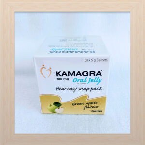 Kamagra Oral Jelly Green Apple 50 gel box